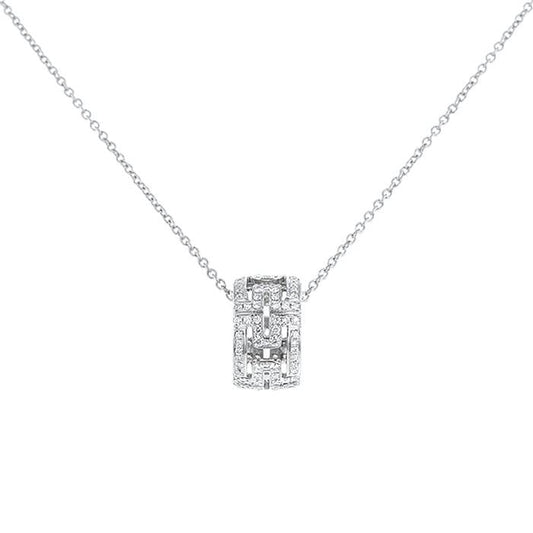 [⭐Luxery]パレンテシ ネックレス シルバー ダイヤモンド