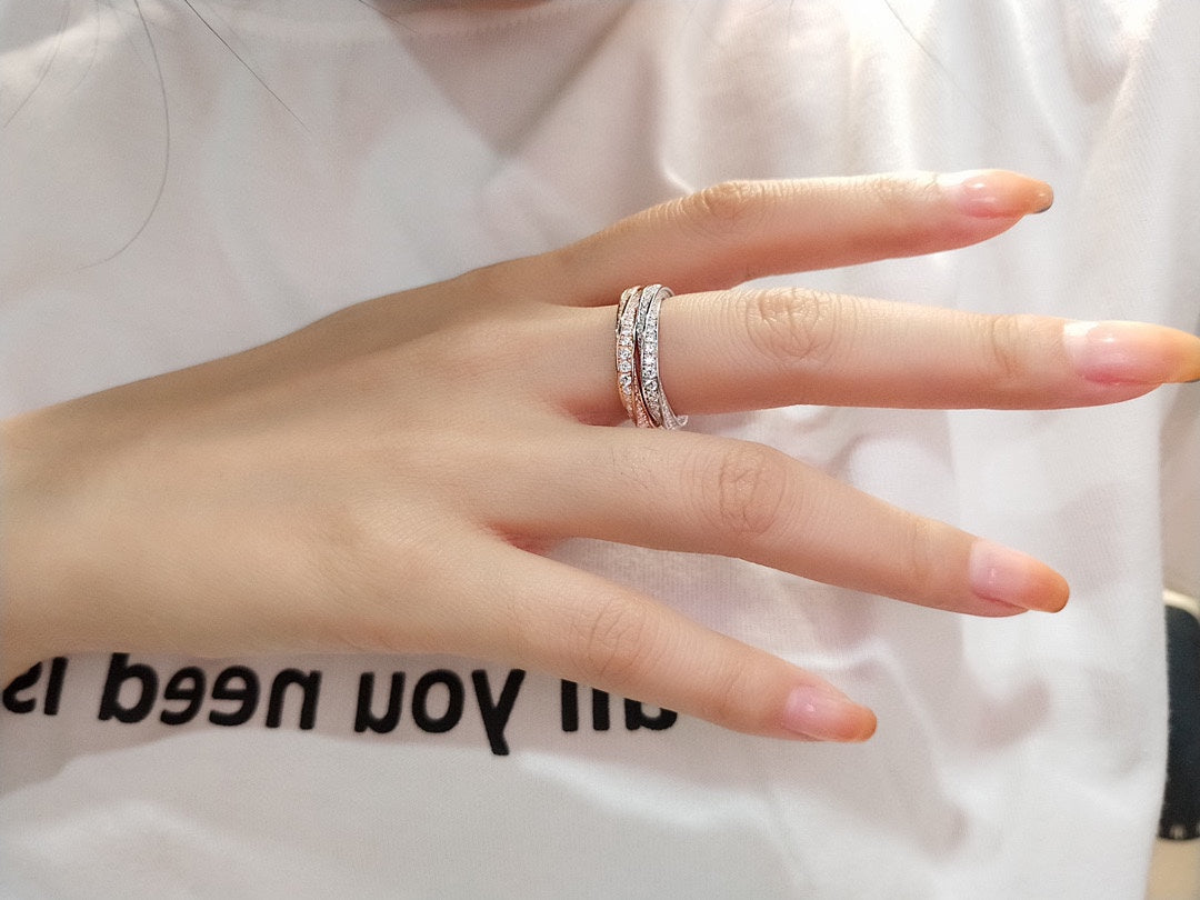 [⭐Luxery Jewels]SPIRAL DIAMOND RING