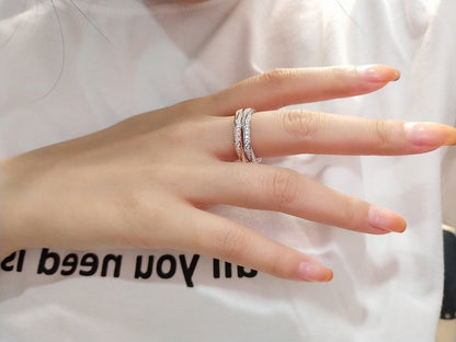 [⭐Luxery Jewels]SPIRAL DIAMOND RING