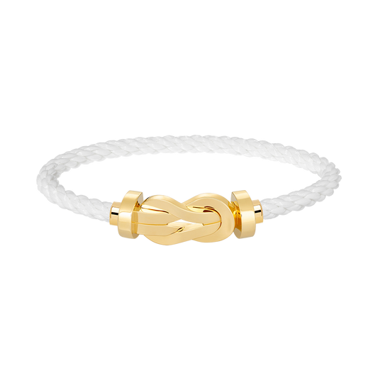 [Luxery]CHANCE LARGE 8 FIGURE BUCKLE NO DIAMOND BRACELET GOLD