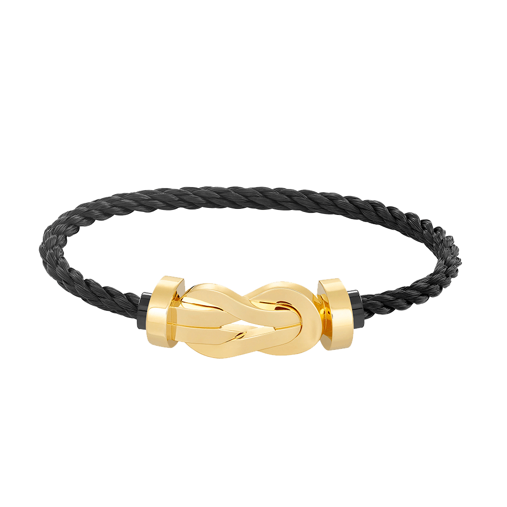 [Luxery]CHANCE LARGE 8 FIGURE BUCKLE NO DIAMOND BRACELET GOLD