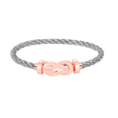 [Luxery]CHANCE LARGE 8 FIGURE BUCKLE NO DIAMOND BRACELET ROSE GOLD