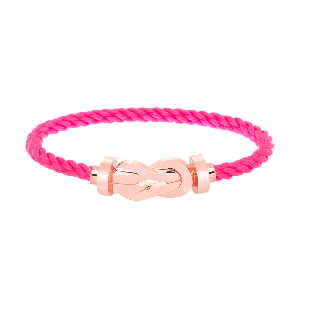 [Luxery]CHANCE LARGE 8 FIGURE BUCKLE NO DIAMOND BRACELET ROSE GOLD