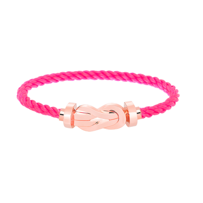 [Luxery]CHANCE LARGE 8 FIGURE BUCKLE NO DIAMOND BRACELET ROSE GOLD