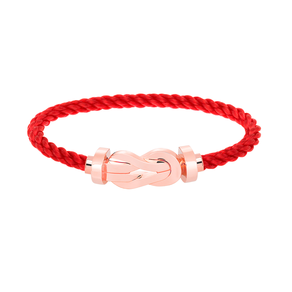 [Luxery]CHANCE LARGE 8 FIGURE BUCKLE NO DIAMOND BRACELET ROSE GOLD