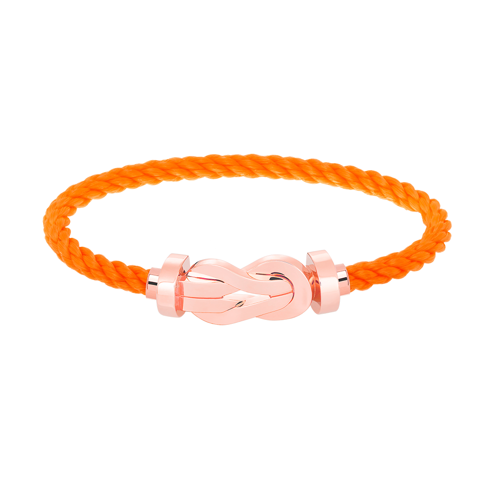 [Luxery]CHANCE LARGE 8 FIGURE BUCKLE NO DIAMOND BRACELET ROSE GOLD
