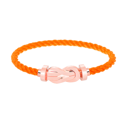 [Luxery]CHANCE LARGE 8 FIGURE BUCKLE NO DIAMOND BRACELET ROSE GOLD