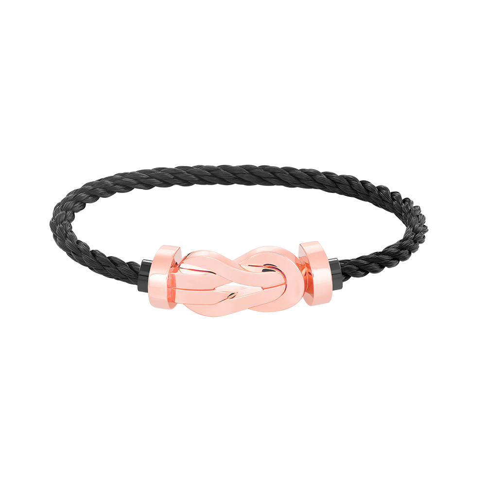 [Luxery]CHANCE LARGE 8 FIGURE BUCKLE NO DIAMOND BRACELET ROSE GOLD