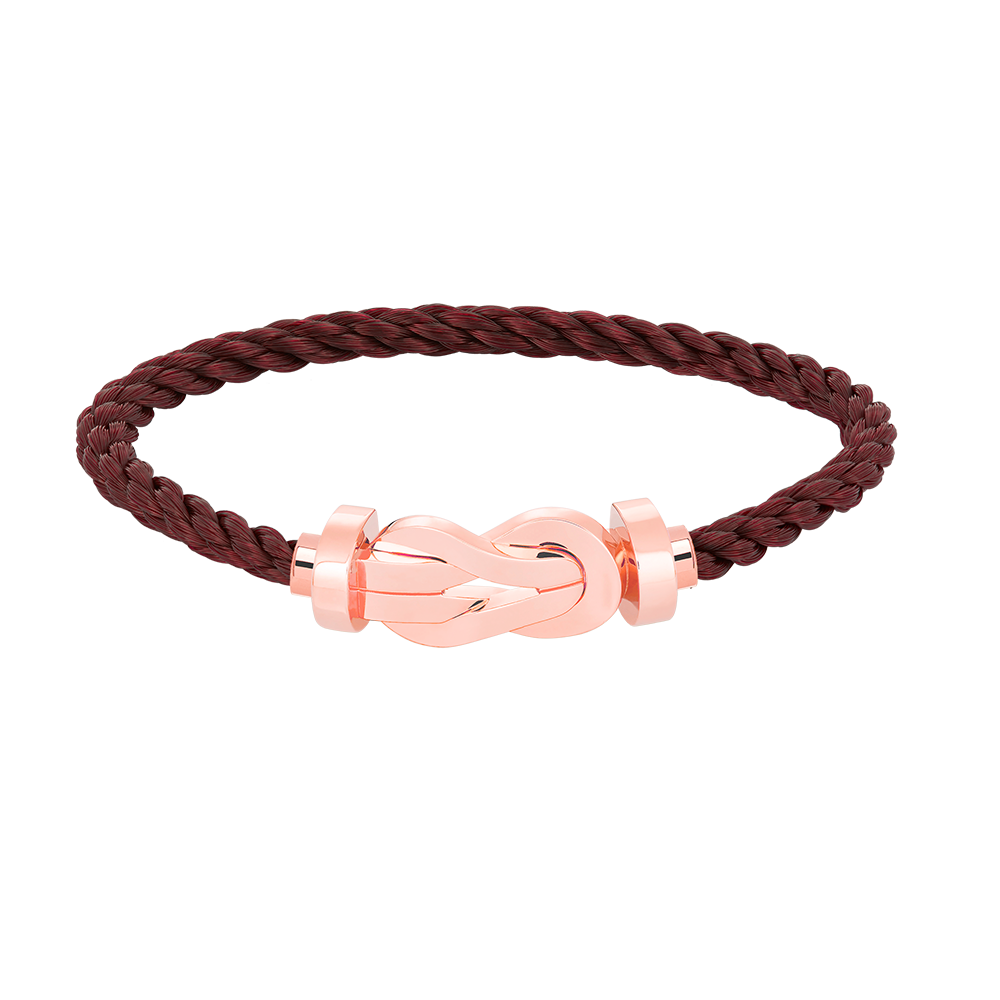 [Luxery]CHANCE LARGE 8 FIGURE BUCKLE NO DIAMOND BRACELET ROSE GOLD