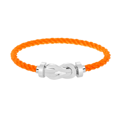 [Luxery]CHANCE LARGE 8 FIGURE BUCKLE NO DIAMOND BRACELET SILVER