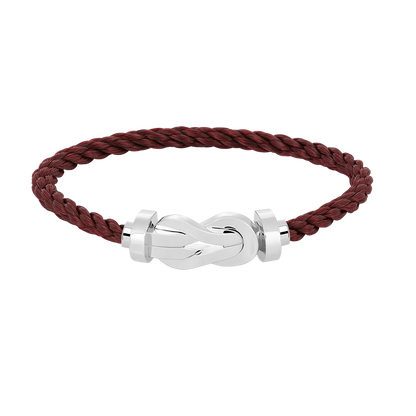 [Luxery]CHANCE LARGE 8 FIGURE BUCKLE NO DIAMOND BRACELET SILVER