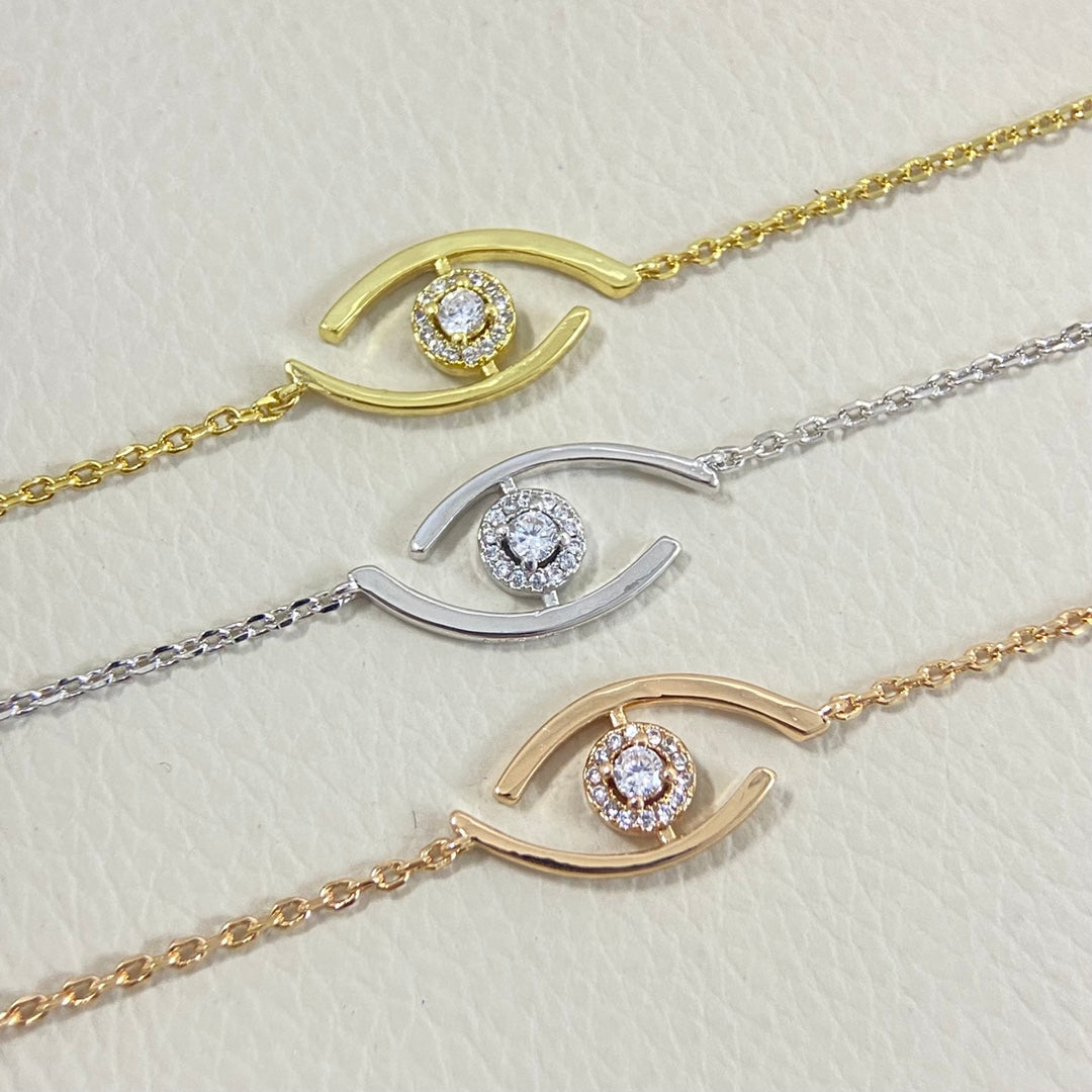 [⭐Luxery]デモ・アイ パヴェセット ダイヤモンドブレスレット