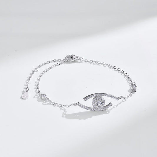 [Luxery]Demo Eye Pave-Set Diamond Bracelet