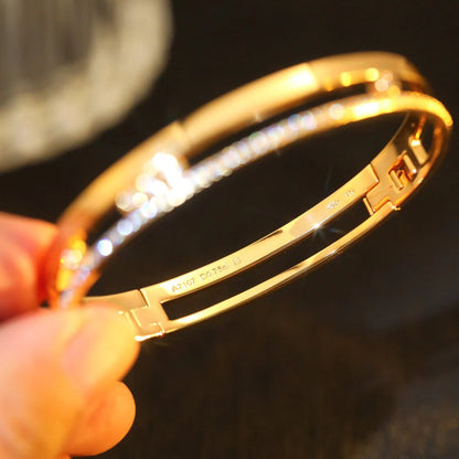 [Luxery]Move Romane Diamond Bangle Bracelet