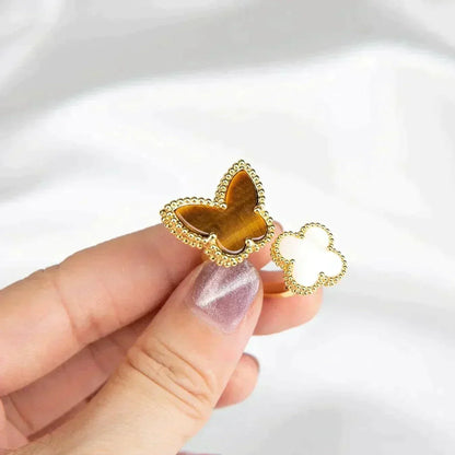[Luxery]LUCKY BETWEEN THE FINGER RING