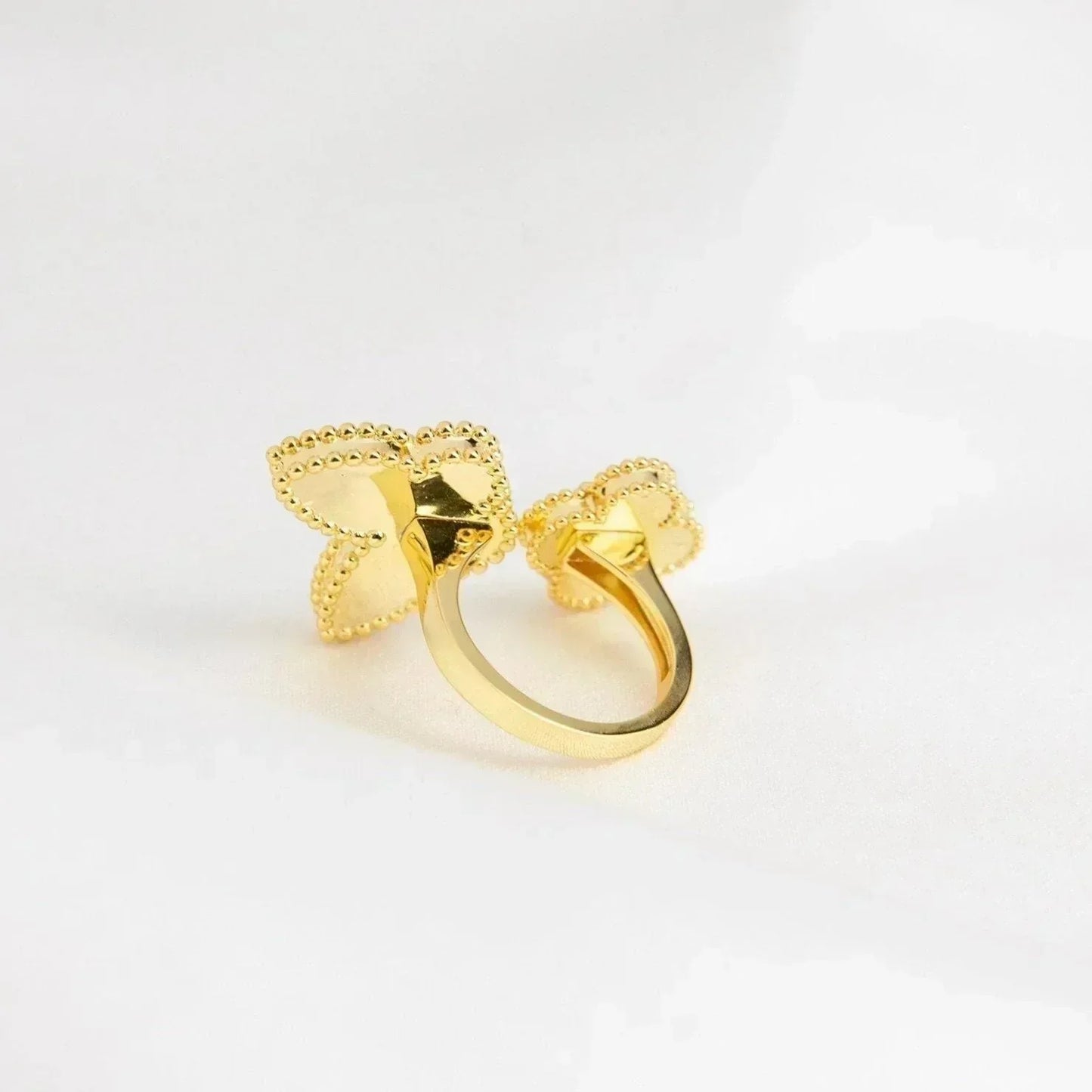 [Luxery]LUCKY BETWEEN THE FINGER RING