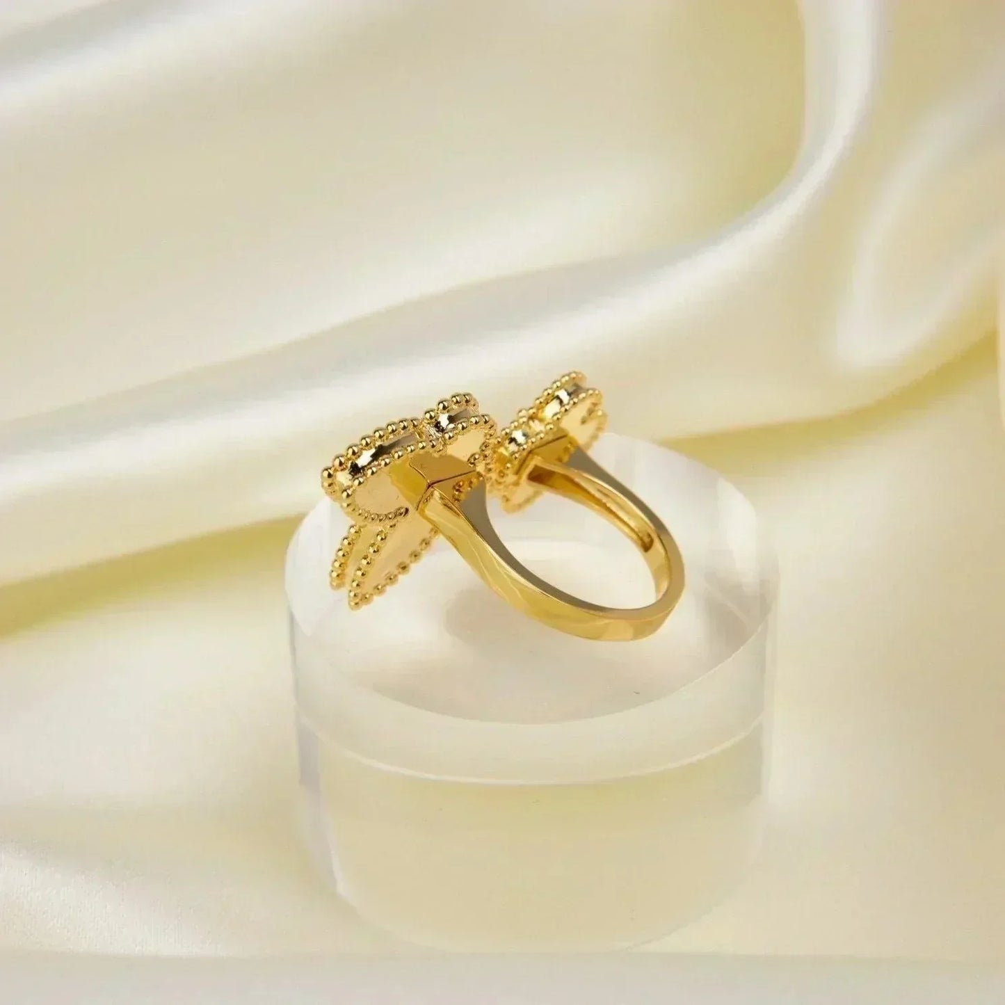 [Luxery]LUCKY BETWEEN THE FINGER RING