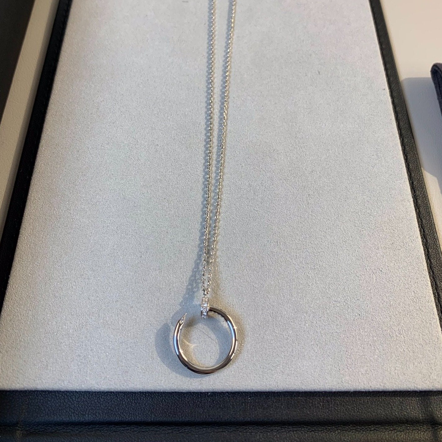 [Luxery]JUSTE NECKLACE SILVER