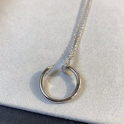 [Luxery]JUSTE NECKLACE SILVER