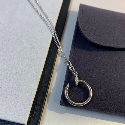 [Luxery]JUSTE NECKLACE SILVER