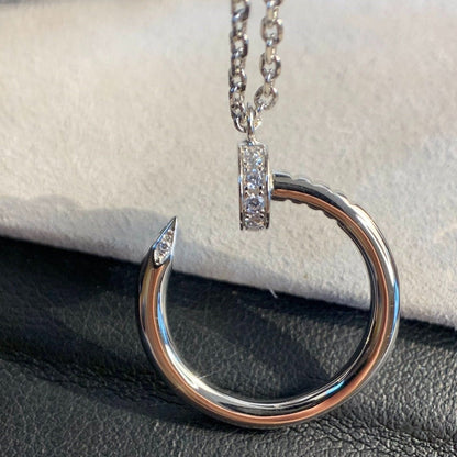 [Luxery]JUSTE NECKLACE SILVER