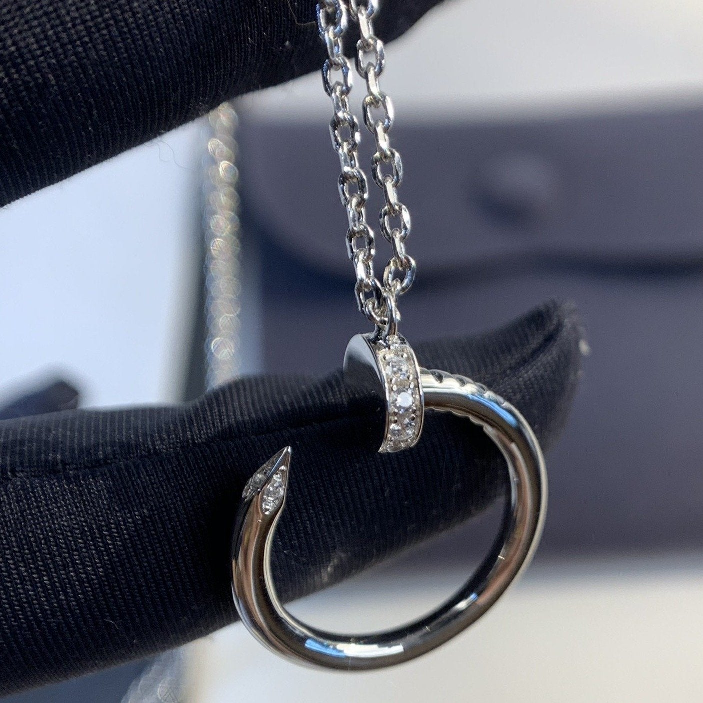 [Luxery]JUSTE NECKLACE SILVER
