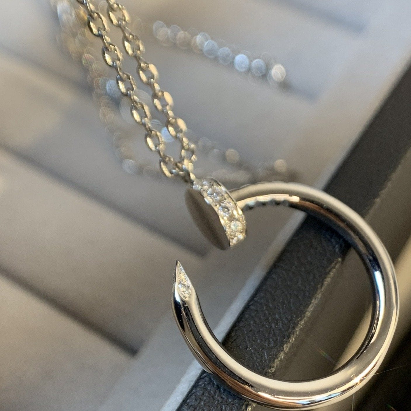 [Luxery]JUSTE NECKLACE SILVER