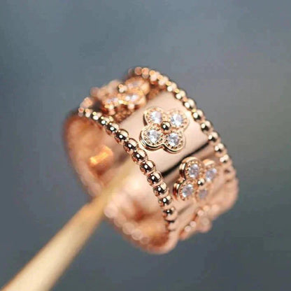 [Luxery]CLOVER KALEIDOSCOPE RING 10MM