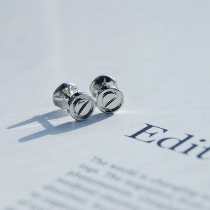 [Luxery]LOVE EARRINGS SILVER 10MM