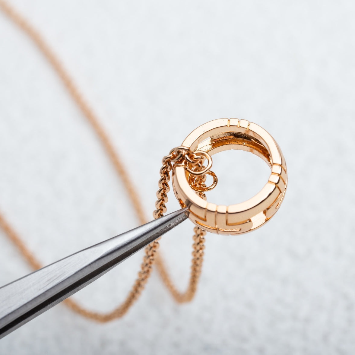 [⭐Luxery]PARENTESI HALSKETTE ROSÉGOLD