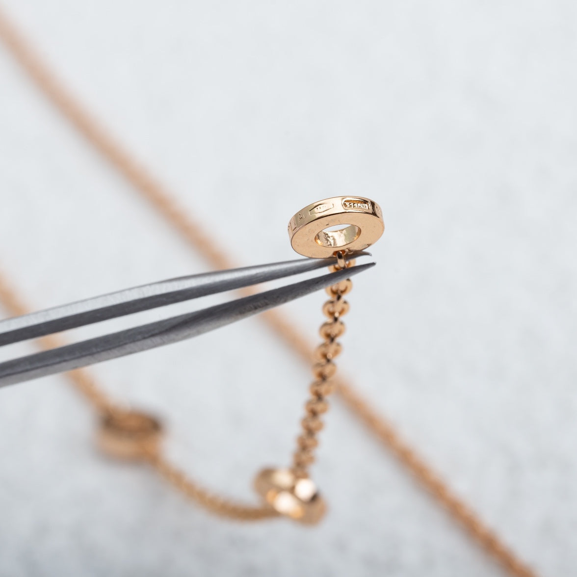 [⭐Luxery]PARENTESI HALSKETTE ROSÉGOLD