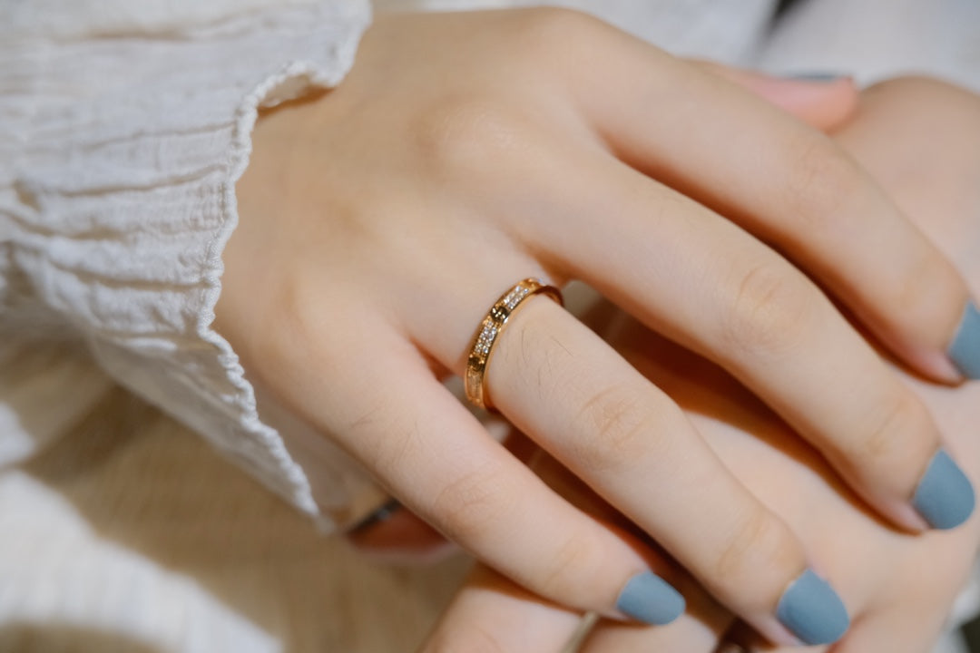 [Luxery]LOVE RING 2.65MM DIAMOND