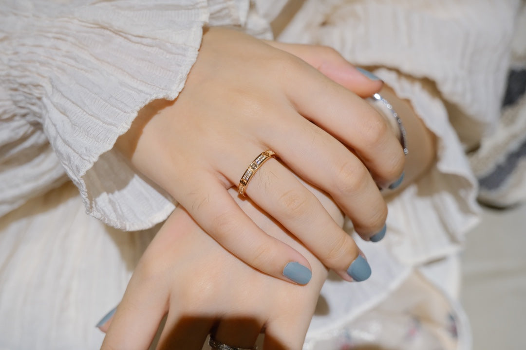 [Luxery]LOVE RING 2.65MM DIAMOND