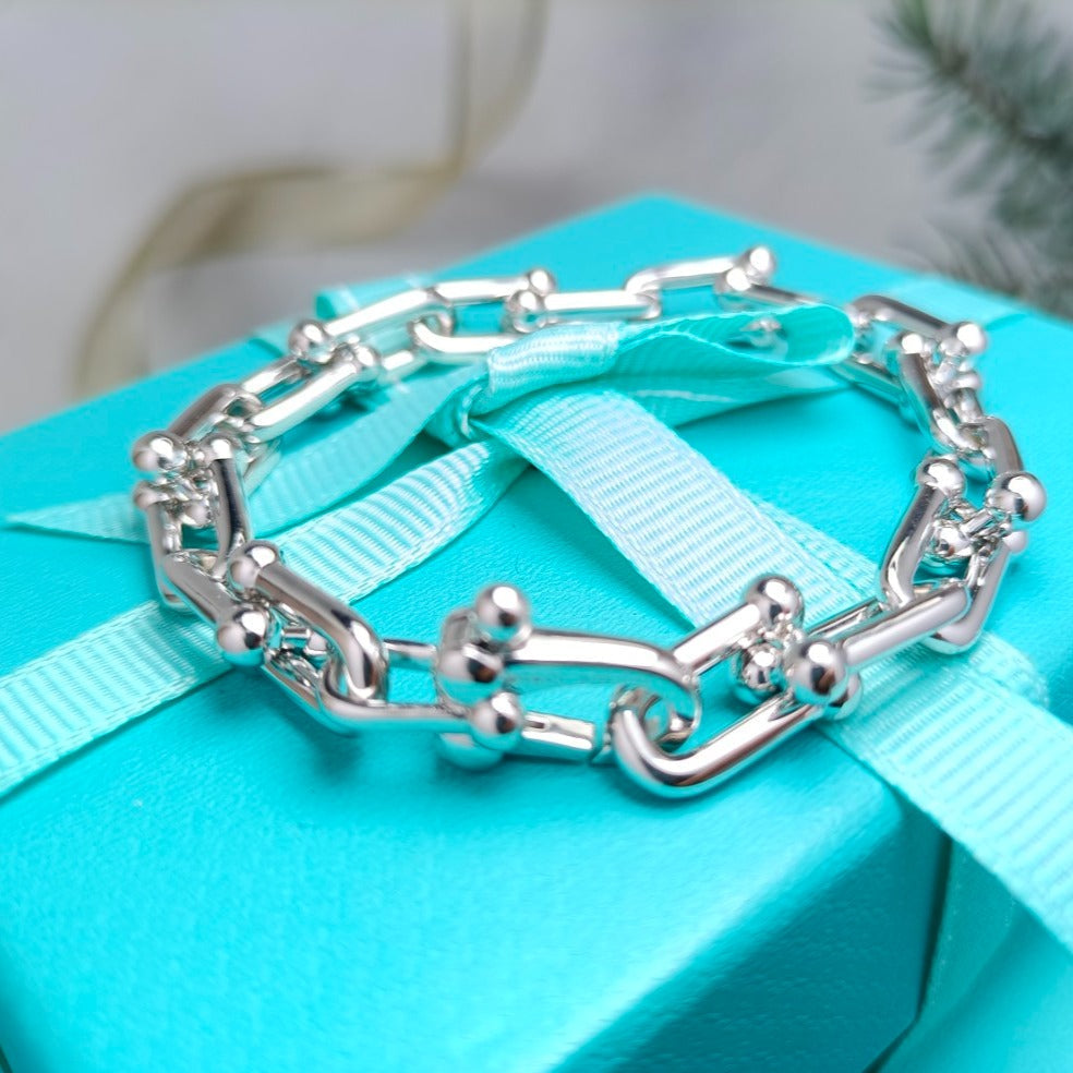 [⭐Luxery Jewels]HARDWEAR ARMBAND ROSÉGOLD UND SILBER