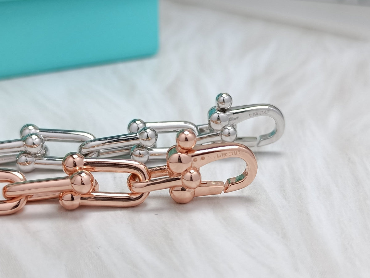 [⭐Luxery Jewels]HARDWEAR ARMBAND ROSÉGOLD UND SILBER