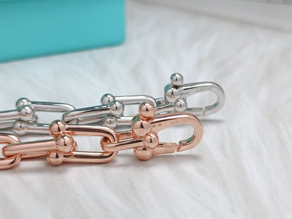 [⭐Luxery Jewels]HARDWEAR ARMBAND ROSÉGOLD UND SILBER