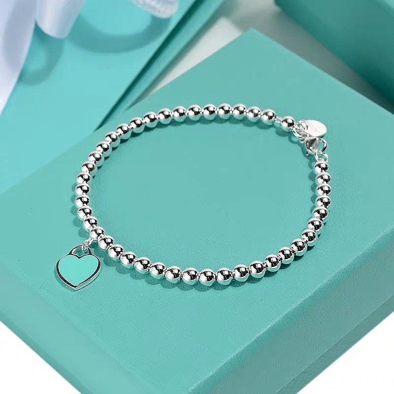 [⭐Luxery Jewels]MINI HEART BRACELET SILVER