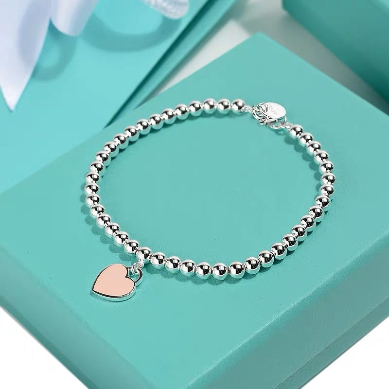 [⭐Luxery Jewels]MINI HEART BRACELET SILVER