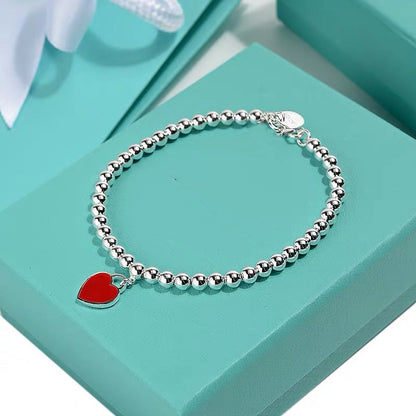 [⭐Luxery Jewels]MINI HEART BRACELET SILVER