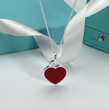[⭐Luxery Jewels]HEART PEDANT SILVER NECKLACE