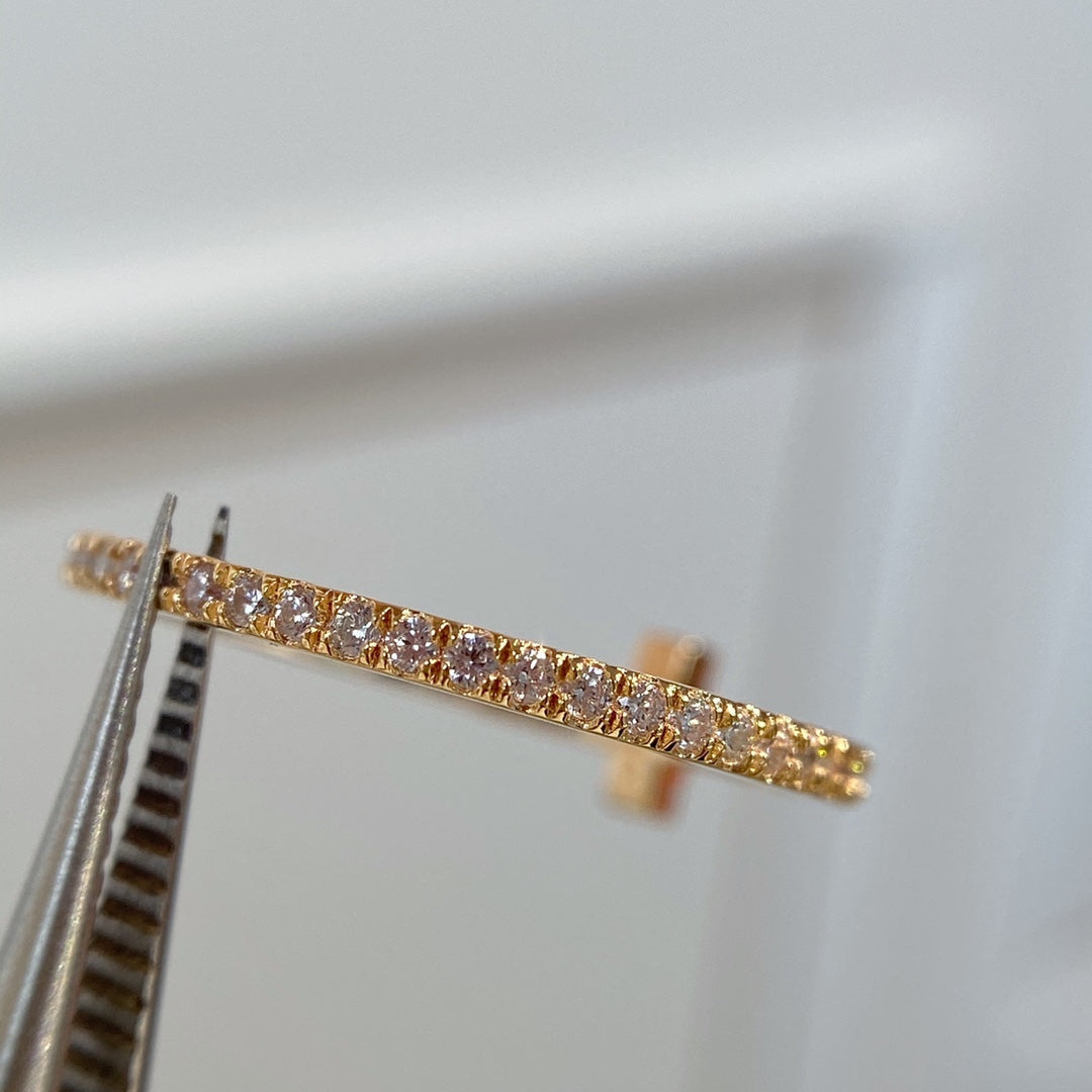 [⭐Luxery Jewels]T-RING DIAMANT ROSÉGOLD