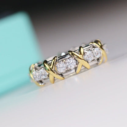 [⭐Luxery Jewels]SIXTEEN STONE RING GOLD
