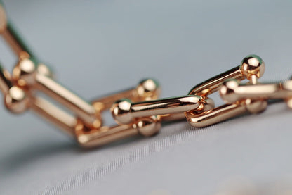 [⭐Luxery Jewels]HARDWEAR GLIEDERKETTE GOLD