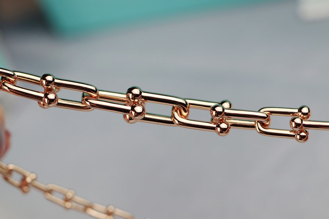 [⭐Luxery Jewels]HARDWEAR GLIEDERKETTE GOLD