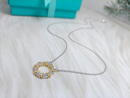 [⭐Luxery Jewels]SECHZEHN-STEIN-HALSKETTE GOLD