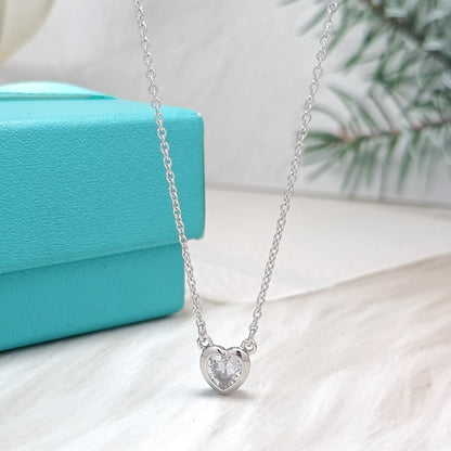 [⭐Luxery Jewels]HEART BIG DIAMOND NECKLACE