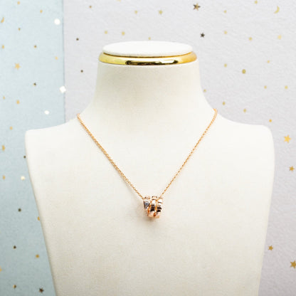 [⭐Luxus] SERPENTI HALSKETTE ROSÉGOLD DIAMANT