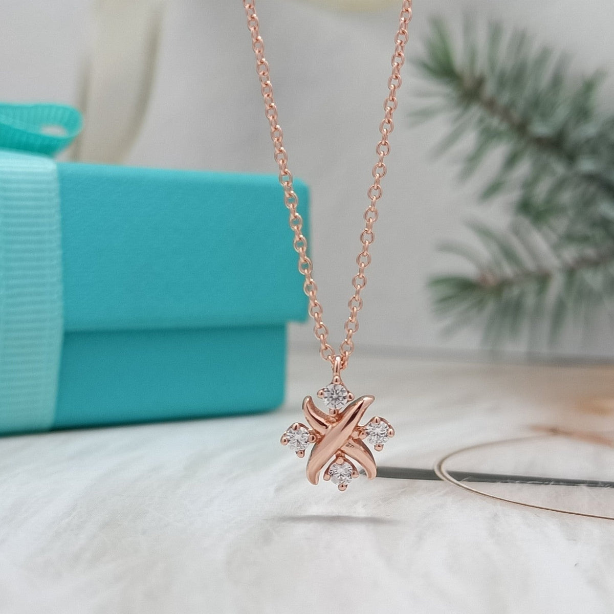 [⭐Luxery Jewels]PINWHEEL-HALSKETTE DIAMANT