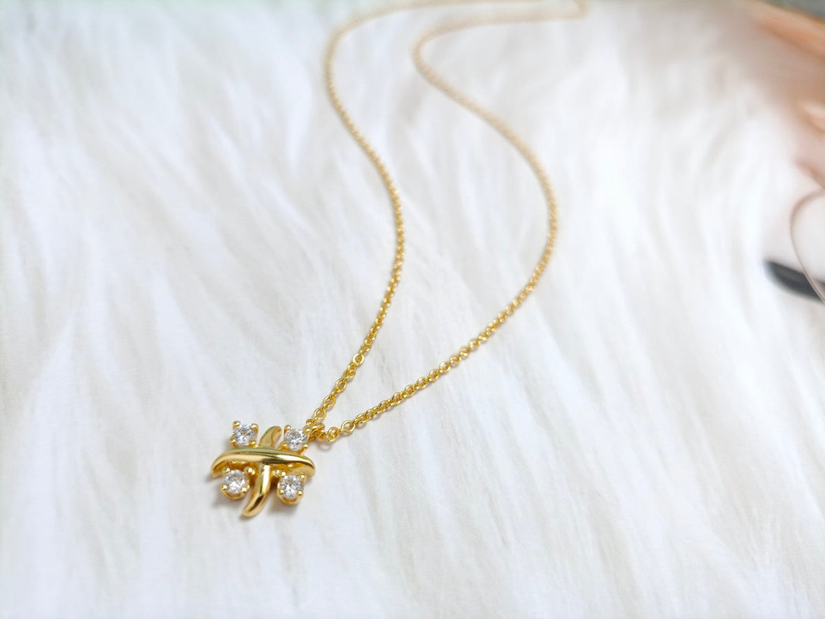[⭐Luxery Jewels]PINWHEEL-HALSKETTE DIAMANT