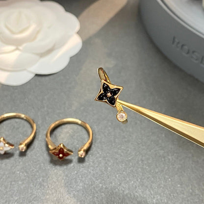 [Luxery]STAR 1 DIAMOND OPEN RING